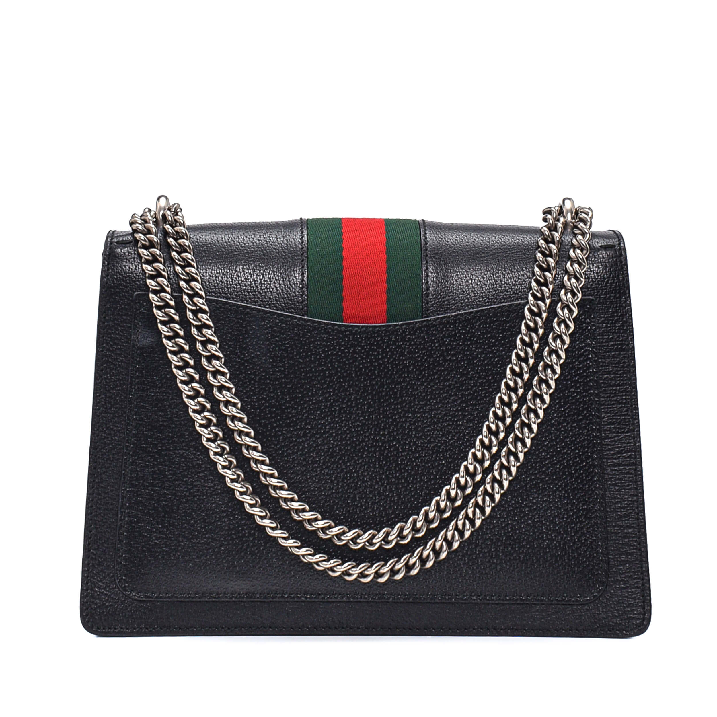 Gucci - Black Leather Large Dionysus Bag